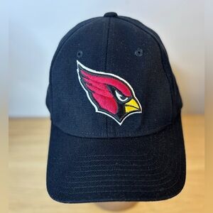 NFL Vintage Arizona‎ Cardinals Black Hat with Red and Yellow Logo